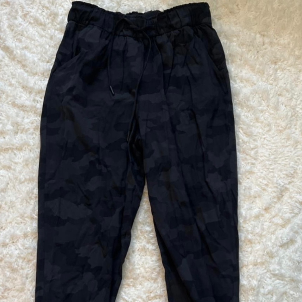 Lululemon dance studio camo jogger pants